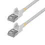 Startech Cable Ethernet Cat6a U/FTP Blanco 15cm