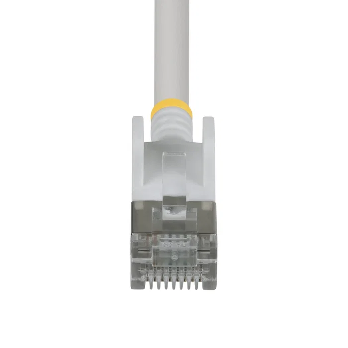 Startech Cable Ethernet Cat6a U/FTP Blanco 15cm