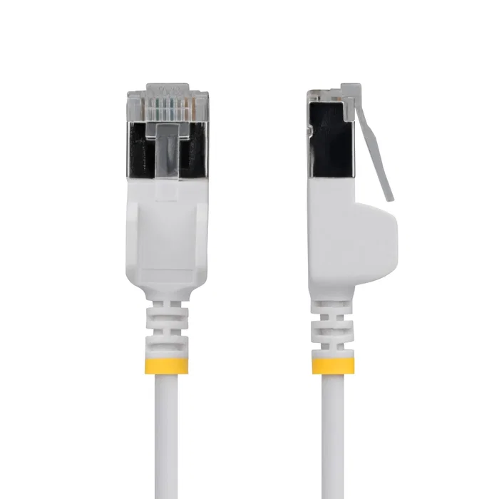 Startech Cable Ethernet Cat6a U/FTP Blanco 15cm