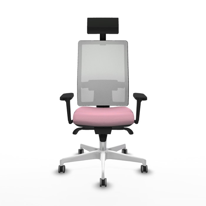 PIQUERAS Y CRESPO Silla de oficina Horna Rosa con Mecanismo Sincro PIQUERAS Y CRESPO Silla de oficina Horna Rosa con Mecanismo Sincro