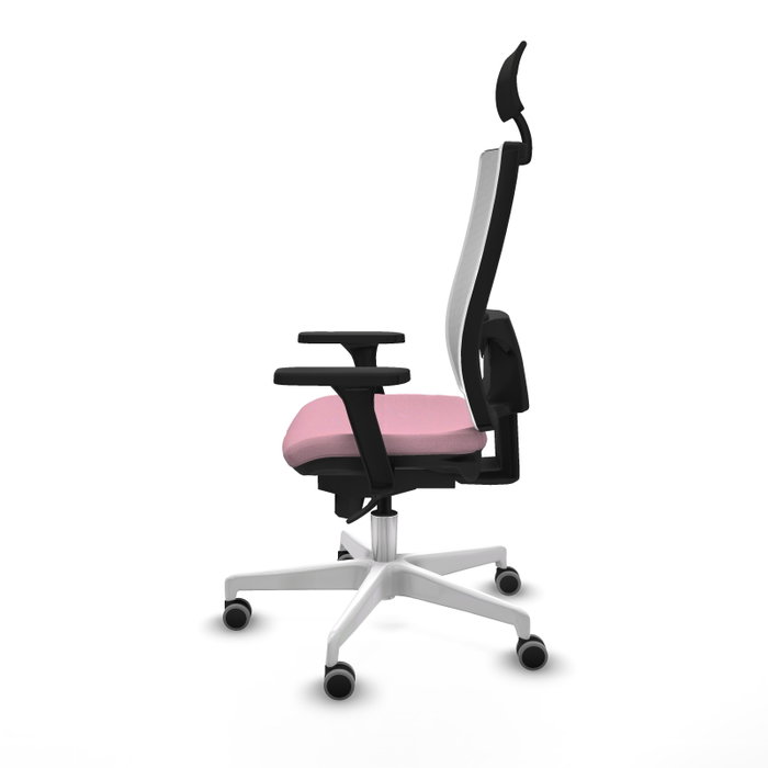 PIQUERAS Y CRESPO Silla de oficina Horna Rosa con Mecanismo Sincro PIQUERAS Y CRESPO Silla de oficina Horna Rosa con Mecanismo Sincro