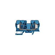 Weidmüller ZDU 16 BL Terminal de paso con resorte de presión, Azul, 25 unidades Weidmüller ZDU 16 BL Terminal de paso con resorte de presión, Azul, 25 unidades