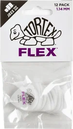 DUNLOP Pack 12 Púas Tortex® Flex Jazz III - 1,50 mm