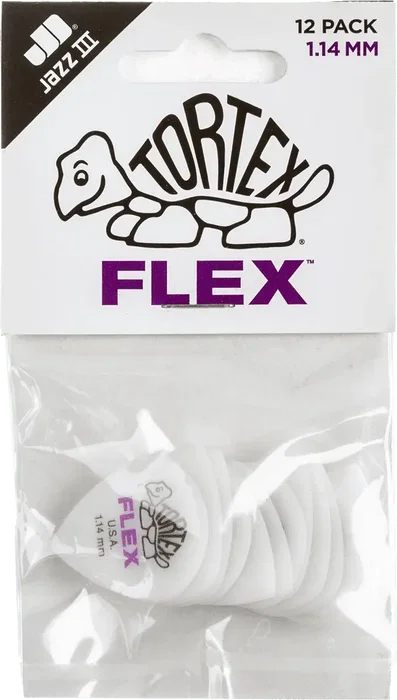 DUNLOP Pack 12 Púas Tortex® Flex Jazz III - 1,50 mm DUNLOP Pack 12 Púas Tortex® Flex Jazz III - 1,50 mm