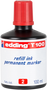 Edding T-100 Tinta para Rotulador Permanente Rojo 100 ml