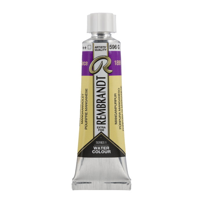 Rembrandt Acuarela Tubo 10 ml Púrpura Manganeso 596 Rembrandt Acuarela Tubo 10 ml Púrpura Manganeso 596