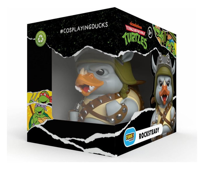 Numskull Figura PVC Rocksteady Tubbz de las Tortugas Ninja