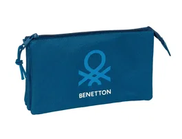 Safta Portatodo Benetton Basics Triple Marino