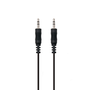 Ewent EC1607 Cable de Audio Estéreo 3,5mm Macho a Macho, 3m, Negro