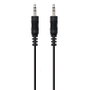 Ewent EC1607 Cable de Audio Estéreo 3,5mm Macho a Macho, 3m, Negro