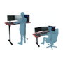 Nitro Concepts Mesa Gaming D16E Carbon Black 1600x800