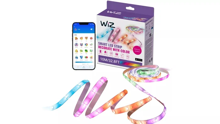 Philips WiZ Tira LED RGBIC Inteligente Wi-Fi/Bluetooth de 10m