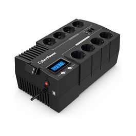 CyberPower BR700ELCD SAI UPS Línea Interactiva 700VA / 420W 8 Salidas AC Protección Red Teléfono y Módem Fuente de Alimentación Ininterrumpida