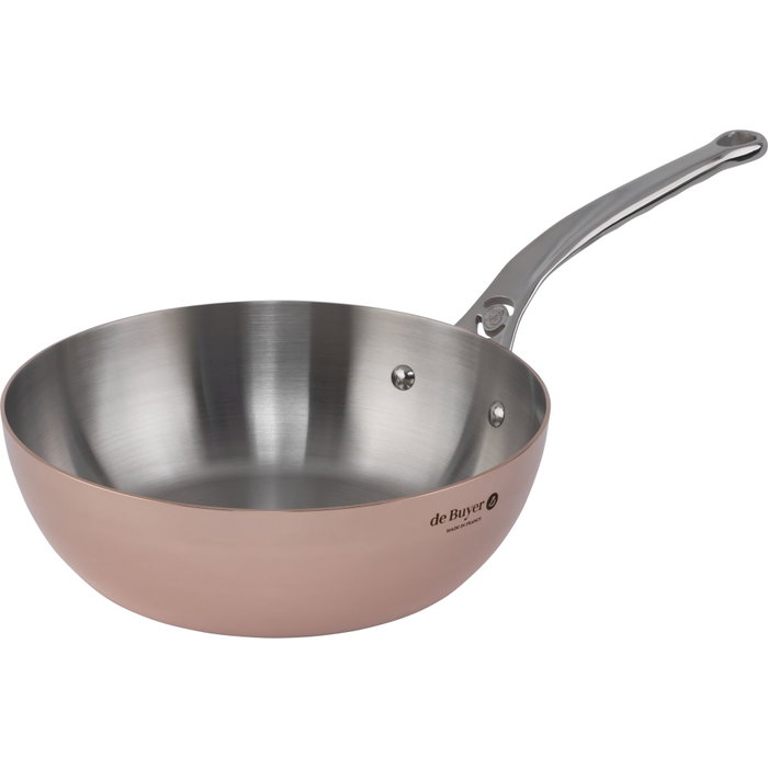 De Buyer Prima Matera Sartén Salteadora de Cobre/Acero 24cm