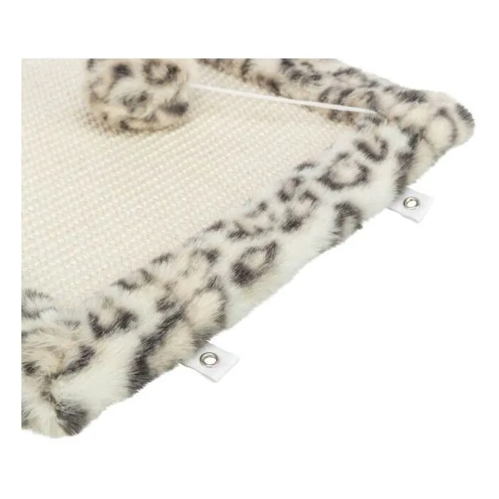 Trixie Alfombra Rascadora para Gatos LEO, 55 x 35 cm, Estampado de Leopardo Crema, Referencia TRI4011905815855