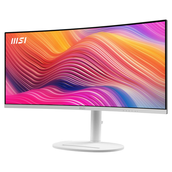 MSI Modern MD342CQPWDE Monitor Curvo 34 Pulgadas UWQHD Blanco