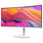 MSI Modern MD342CQPWDE Monitor Curvo 34 Pulgadas UWQHD Blanco