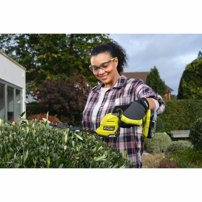 Ryobi Tijera para césped y escultor de plantas RY18GSA-0 con batería 18V 2.0 Ah y cargador