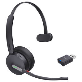 Yealink WH64 Hybrid Mono UC Auriculares Inalámbricos Monoaurales para Oficina y Centro de Llamadas