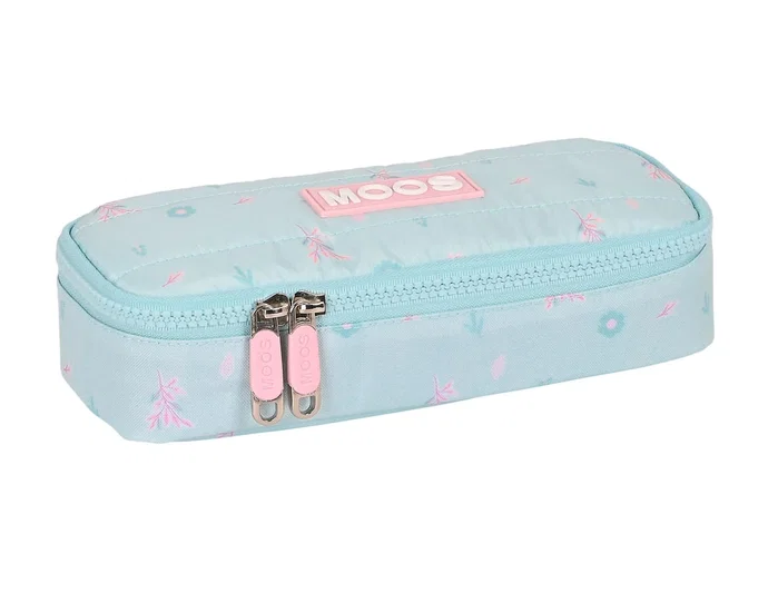 Safta Portatodo Moos Garden Azul Turquesa 22x5x8cm