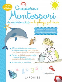 VOX, Cuaderno Montessori de experiencias en la playa y el mar - Larousse Editorial
