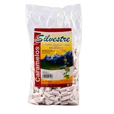 SILVESTRE Caramelos de Malvavisco con Azúcar Integral 1 kg