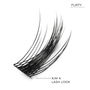 Nanolash FLIRTY pestañas en racimo Pestañas postizas 1 u