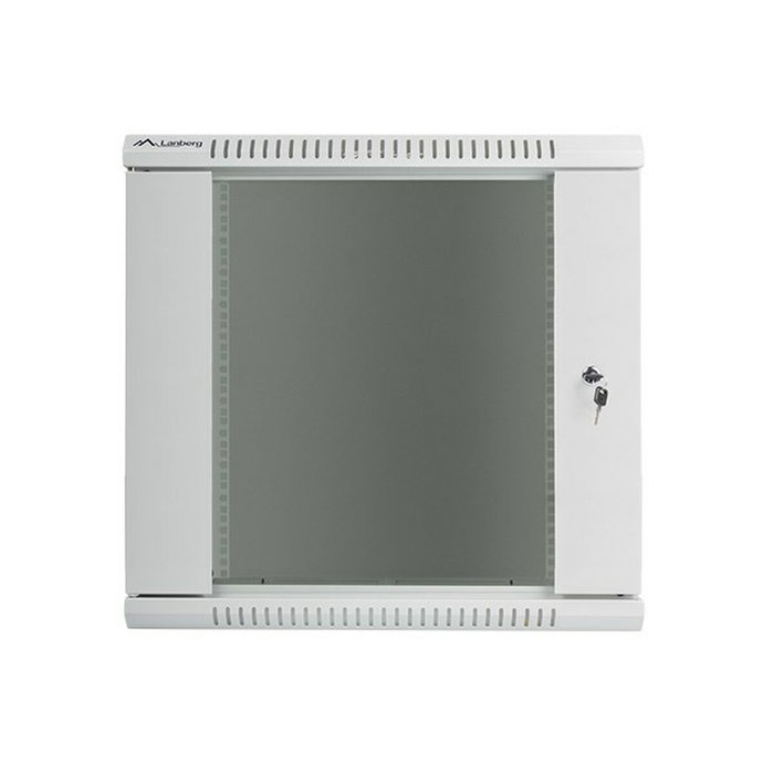 Lanberg Armario rack de pared 12U 19 pulgadas 600x450 mm Gris