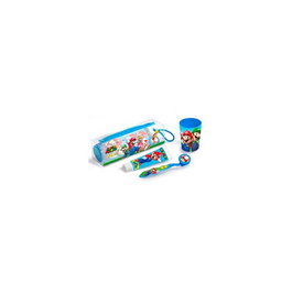 Lorenay Set Dental Super Mario con Neceser