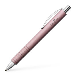 Faber Castell Bolígrafo Essentio Aluminio Rosa Tinta Negra B