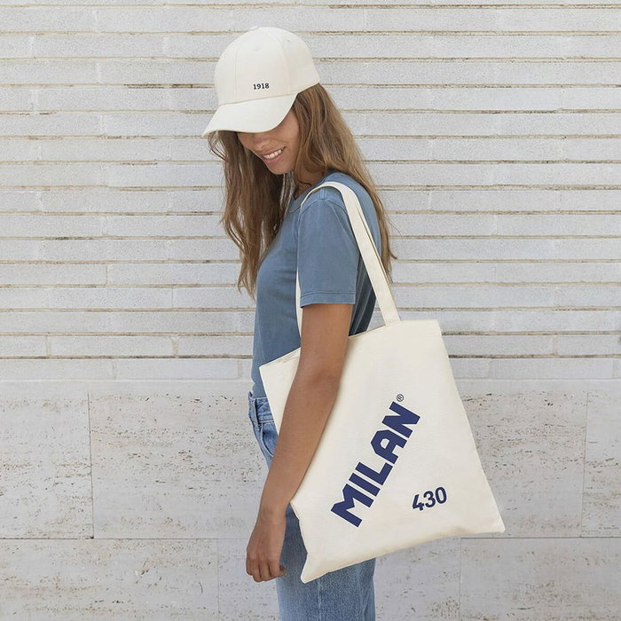 Milan Bolsa Tote Bag Serie 1918 Beige
