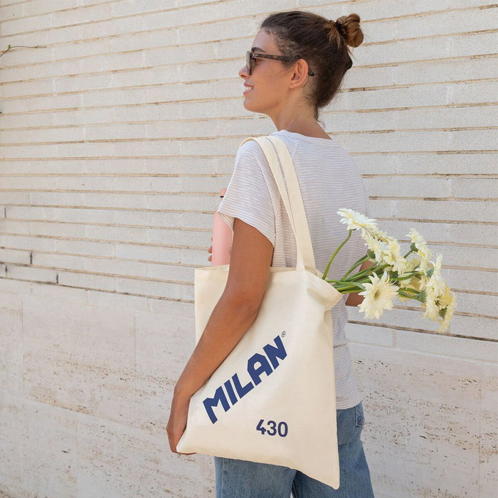 Milan Bolsa Tote Bag Serie 1918 Beige