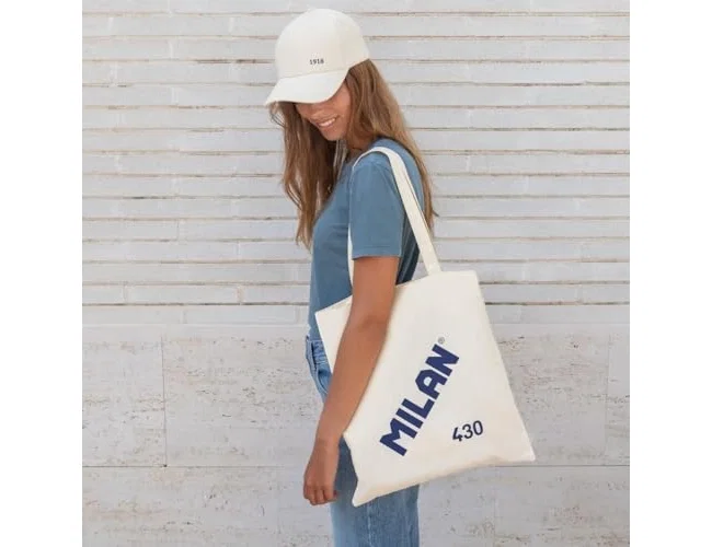 Milan Bolsa Tote Bag Serie 1918 Beige