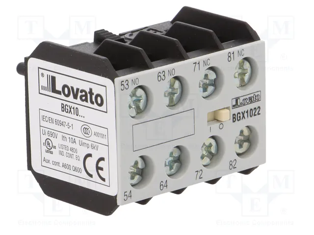 LOVATO ELECTRIC Contactores auxiliares BG