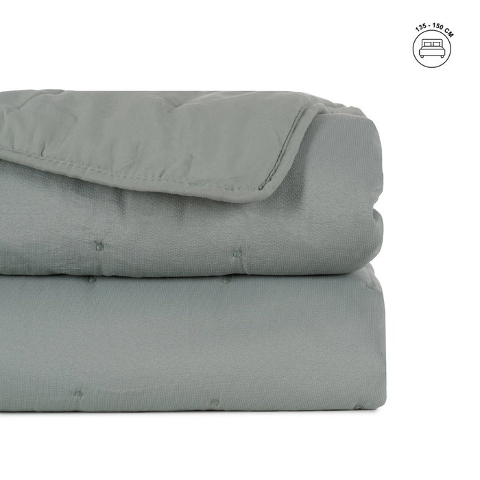 Colcha Verde Poliester Dormitorio 230 X 280 cm Colcha Verde Poliester Dormitorio 230 X 280 cm