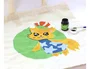La pajarita Pintura para tela azul cyan 25 ml