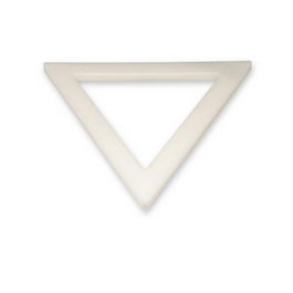 DURPLASTIC Polit Colador Chino en Forma de Triángulo, Utensilio de Cocina