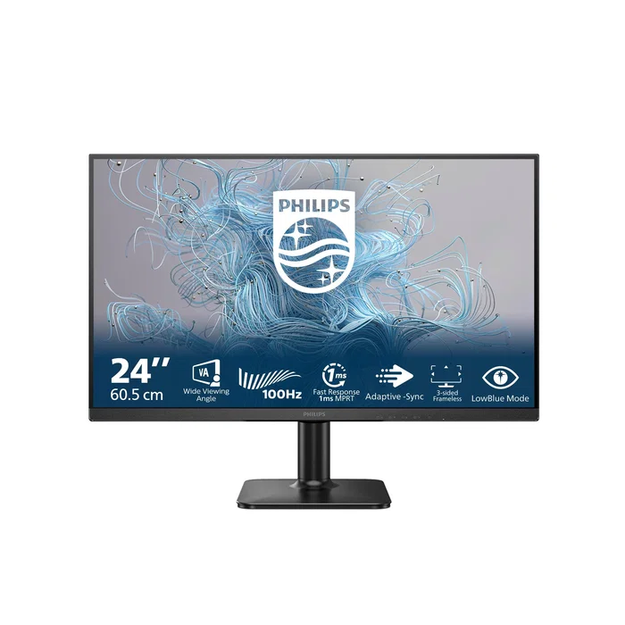 Philips Monitor 24E2N1100LB/00 de 23,8 pulg Full HD VA Negro