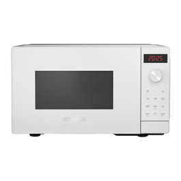 Siemens FF023LMW0 iQ300 Microondas Solo 20 Litros 800W Blanco - Encimera, Pantalla LED, 5 Niveles Potencia, Descongelar, Recalentar