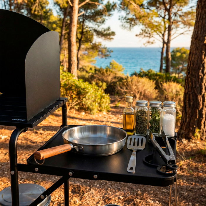 AKTIVE-ARMARIO CAMPING ALU 130