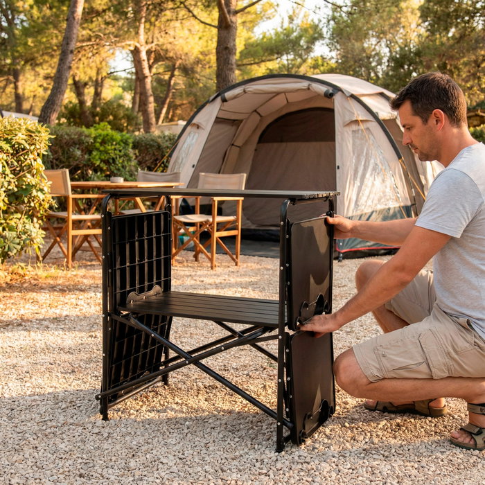 AKTIVE-ARMARIO CAMPING ALU 130