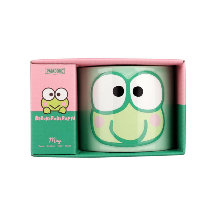Paladone Products Taza Keroppi Sanrio de Cerámica con capacidad de 330 ml