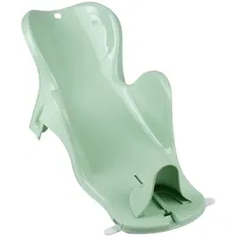 Thermobaby Tumbona de Baño Daphné Verde Celadon - Ajustable y Segura para Bebés desde el Nacimiento