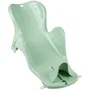 Thermobaby Tumbona de Baño Daphné Verde Celadon - Ajustable y Segura para Bebés desde el Nacimiento