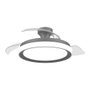Philips Bliss Ventilador de techo con aspas retráctiles LED 3 velocidades DC 28W + 35W Negro 106 cm