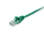 Equip 625446 Cable de Red Ethernet Par Trenzado Cat6 U/UTP 10 Gbit/s 10 m Color Verde, RJ-45 Macho, Conector Chapado en Oro, Plug & Play