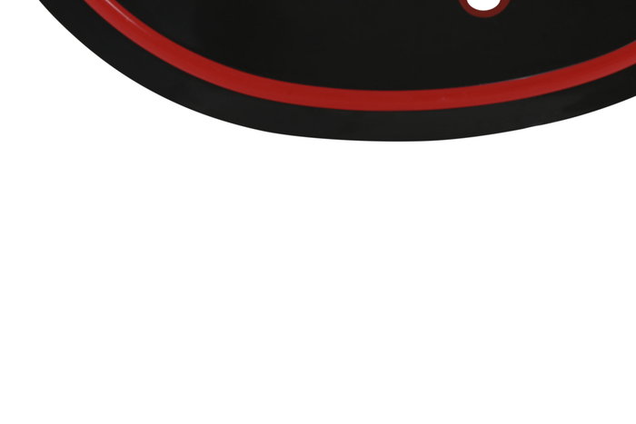 DKD Home Decor Decoración Luminosa LED Neón Guitarra de Pared, Acrílico, Negro/Rojo, 1.5 x 63 x 28 cm (2 Unidades)