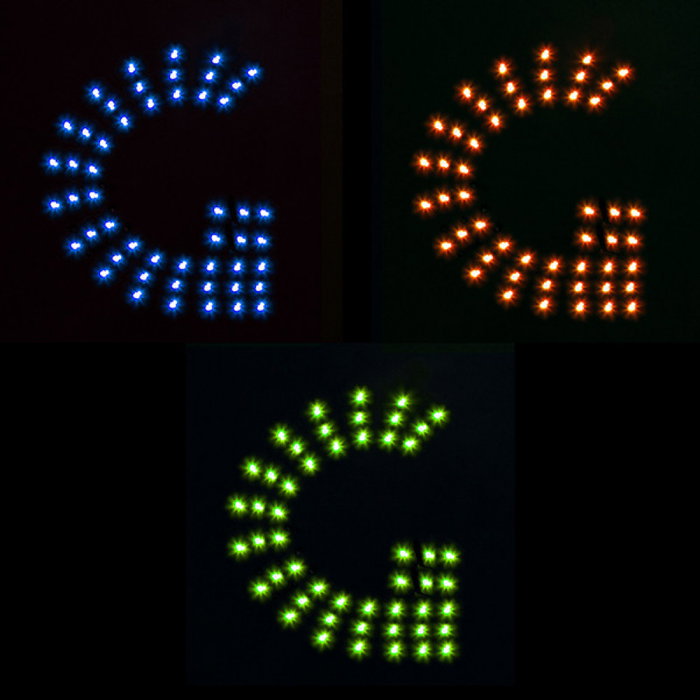 Máquina de Luz Fibra Óptica LED RGB 16W 150 Hilos 2m