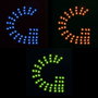 Máquina de Luz Fibra Óptica LED RGB 16W 150 Hilos 2m