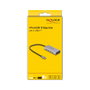 DeLOCK Hub USB Type-C 10 Gbps con 4 puertos USB Type-C y PD 85W